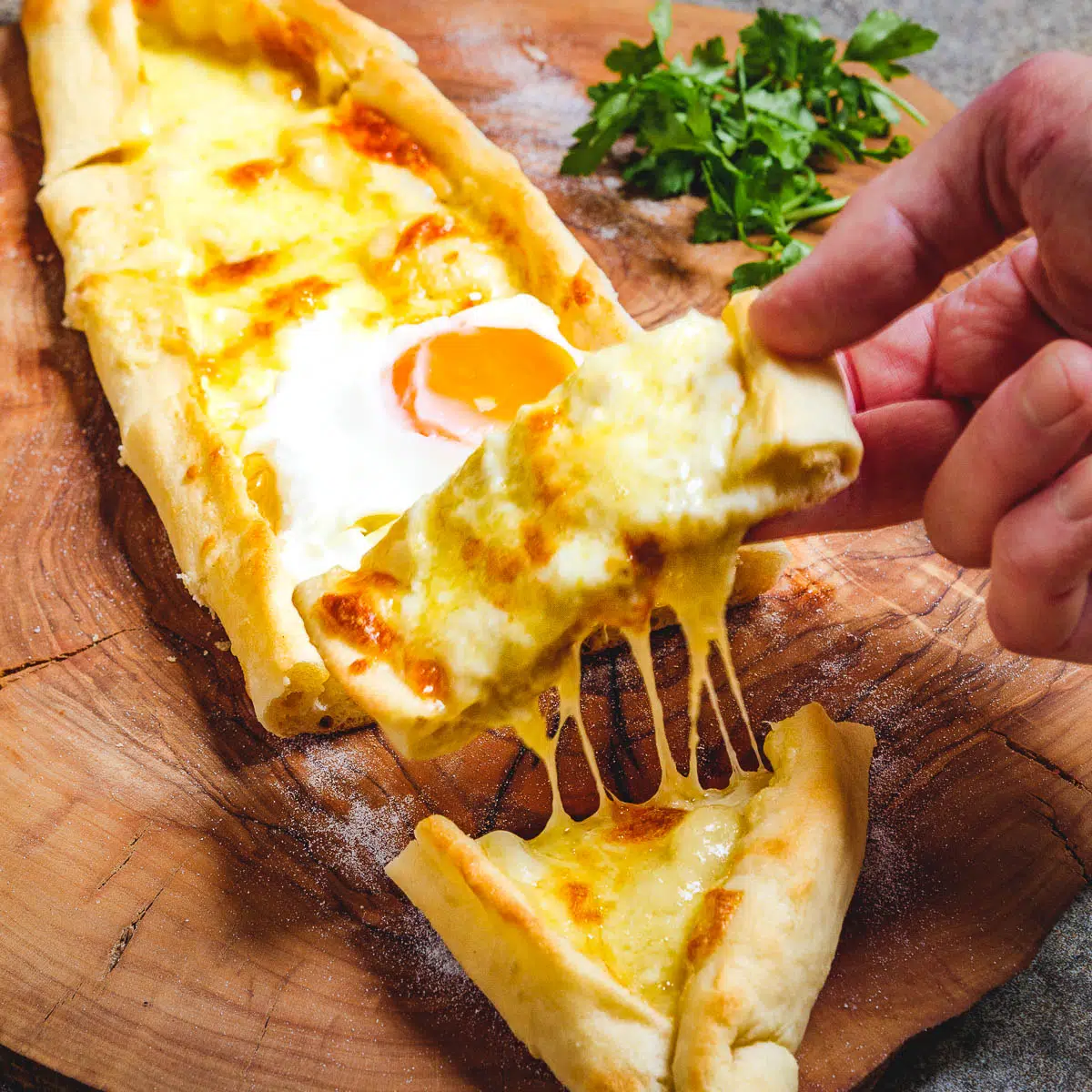 Egg & Cheese Pide