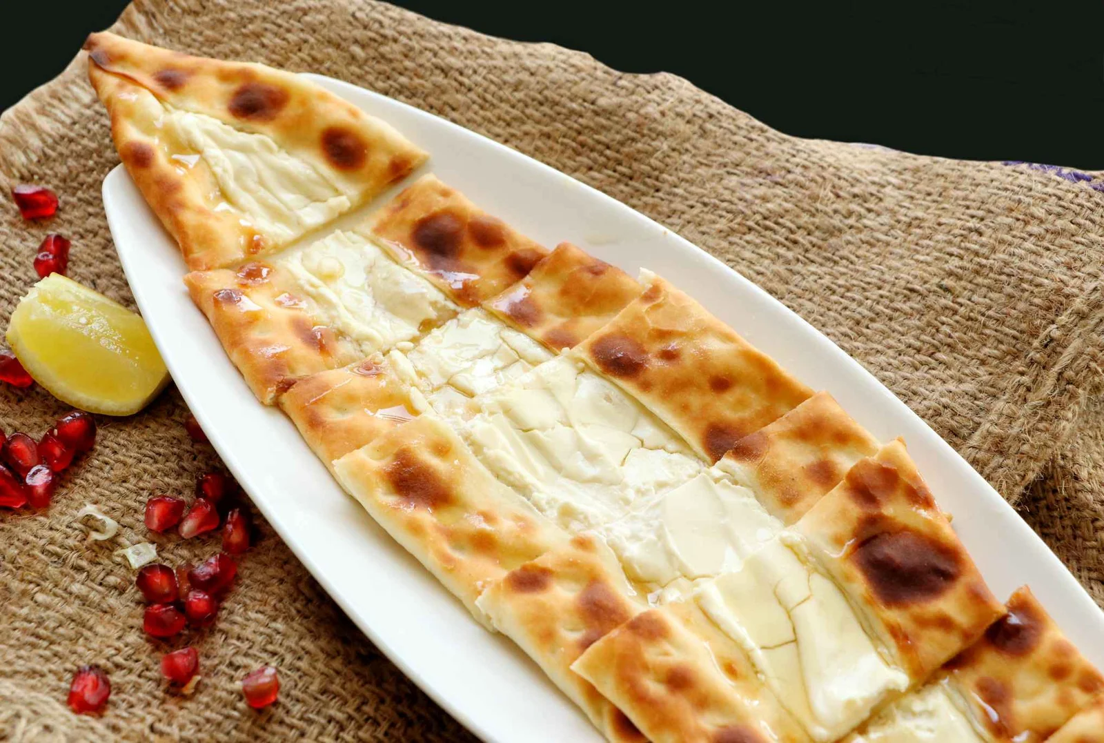 Labne & White Cheese Pide