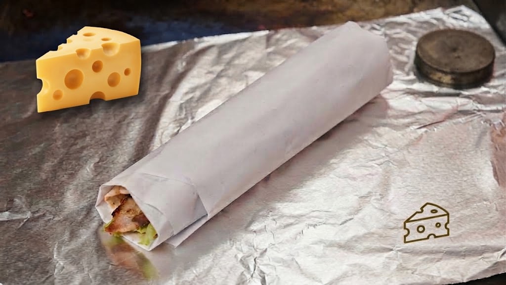 Sandwich Shawarma & Cheese