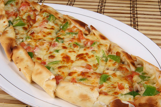 Egg & Vegetable Pide