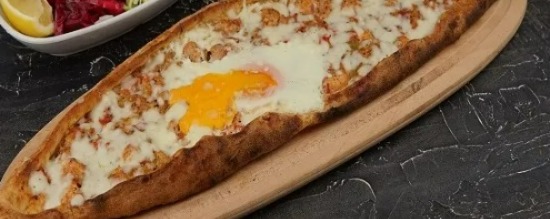 Egg Chicken Pide